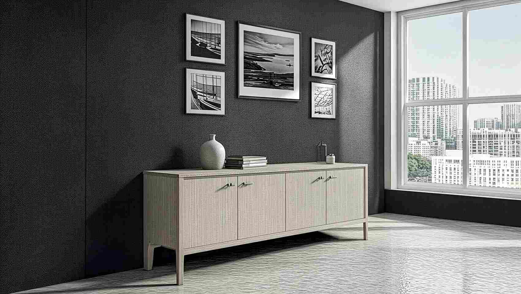 Foyer Wall Decor Ideas & Black Accent Wall Inspiration