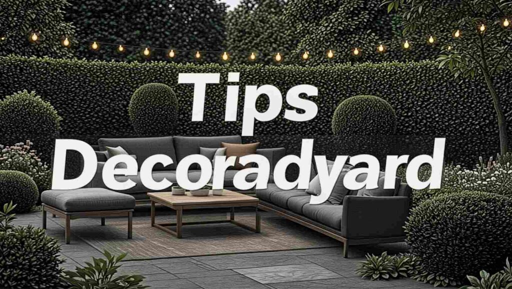 Tips Decoradyard